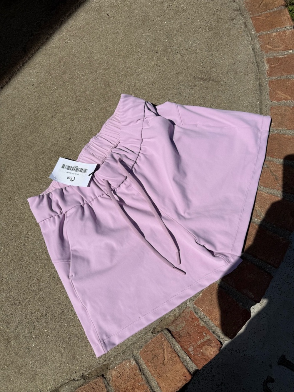Women’s Light Lilac Club Shorts Zyia - Picture 3 of 3